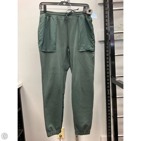 Athletic Pants By Gym Shark In Green, Size: S