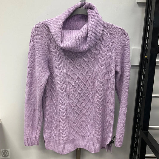 Sweater By Croft And Barrow In Purple, Size: S