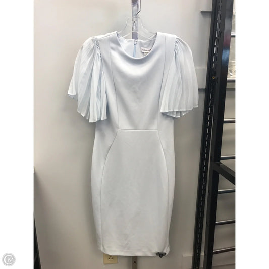Dress Party Midi By Calvin Klein In Blue, Size: 4