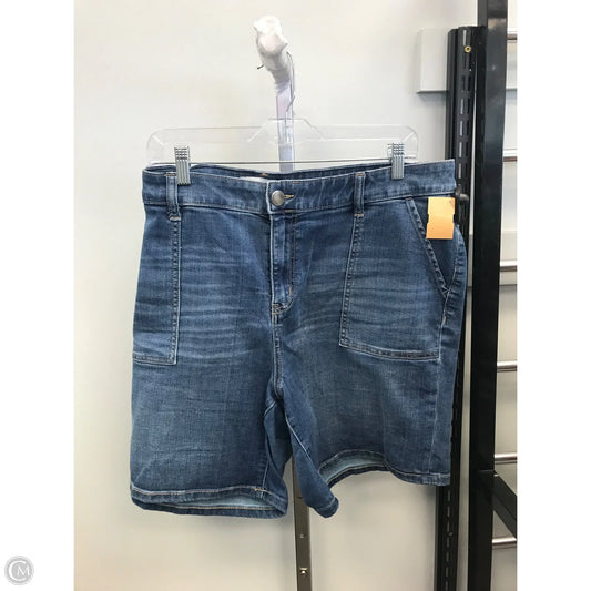 Shorts By Lane Bryant In Blue Denim, Size: 18