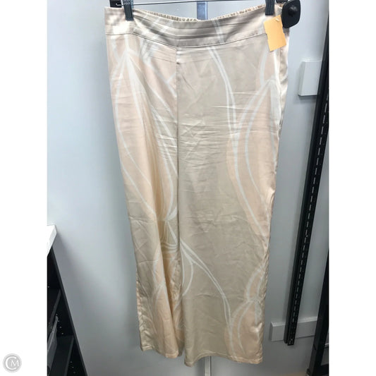 Pants Wide Leg By Joie In Cream & Pink, Size: M