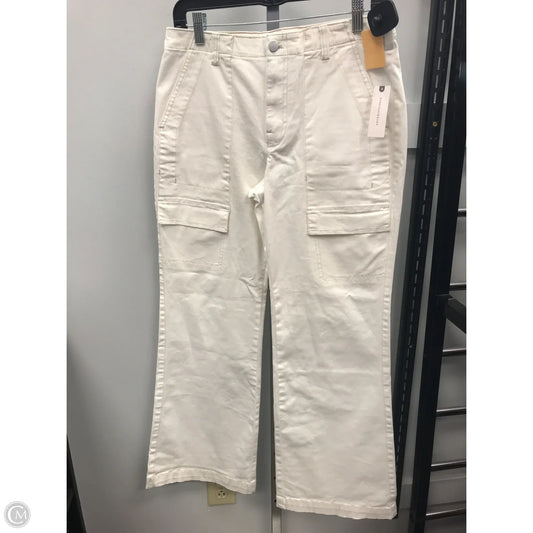 Pants Wide Leg By Pilcro In Cream, Size: 8