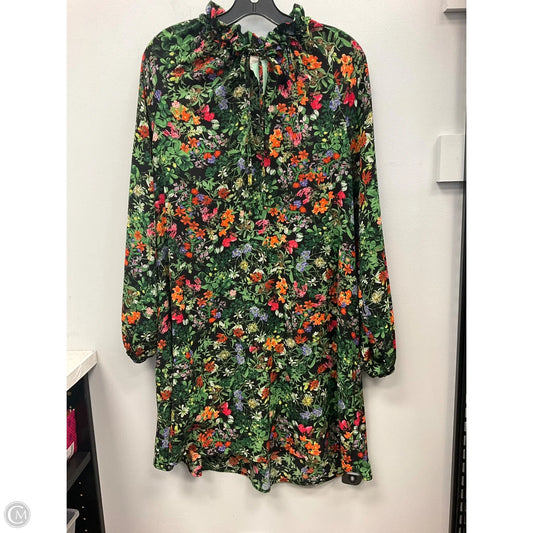 Dress Casual Short By H&m In Floral Print, Size: 6