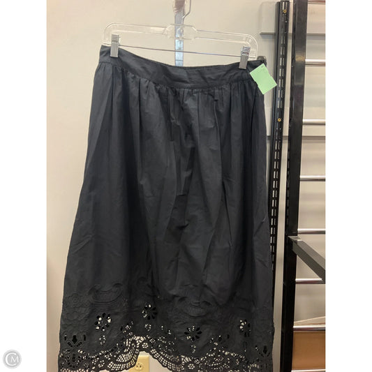 Skirt Midi By Talbots In Black, Size: 6