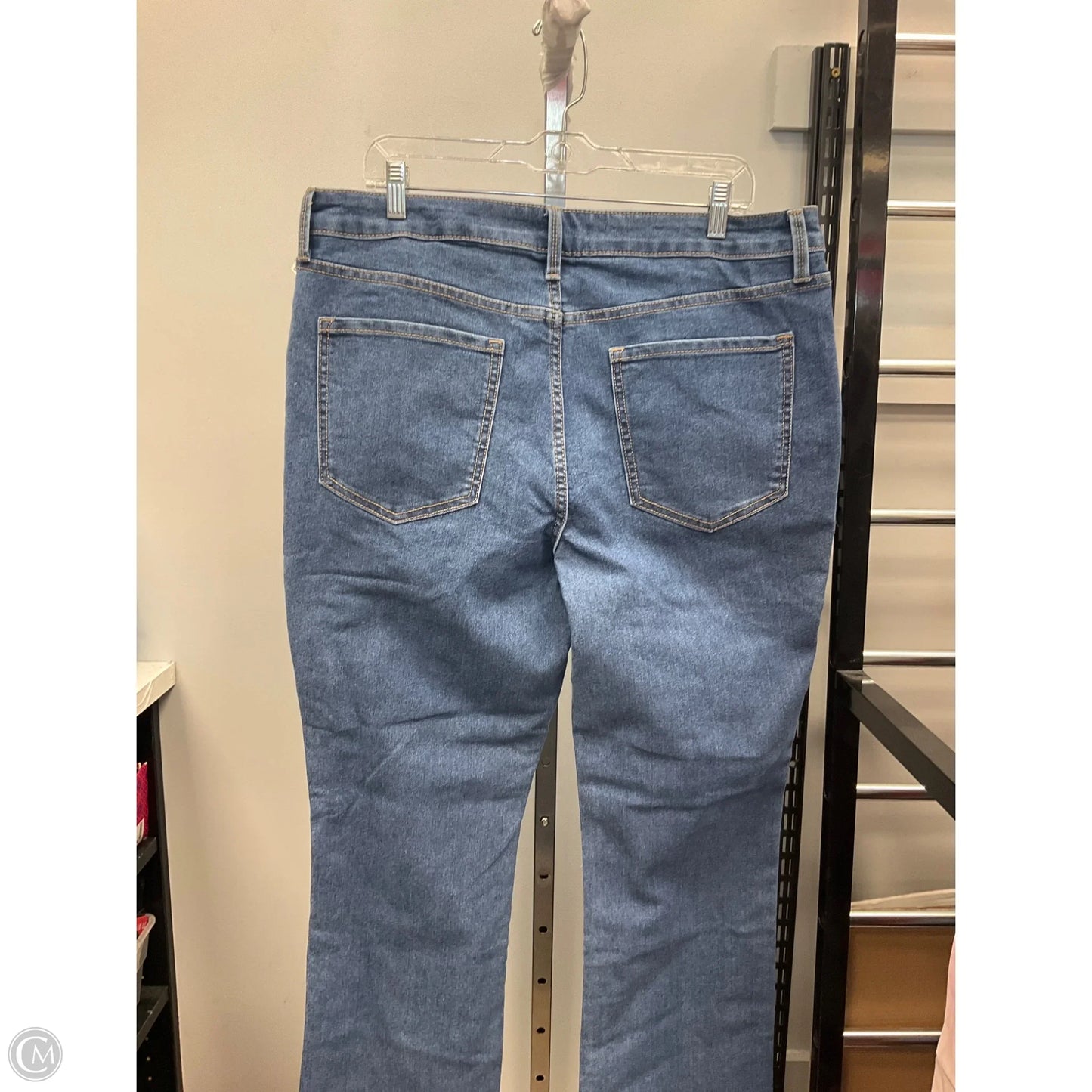 Jeans Boot Cut By No Boundaries In Blue Denim, Size: 18