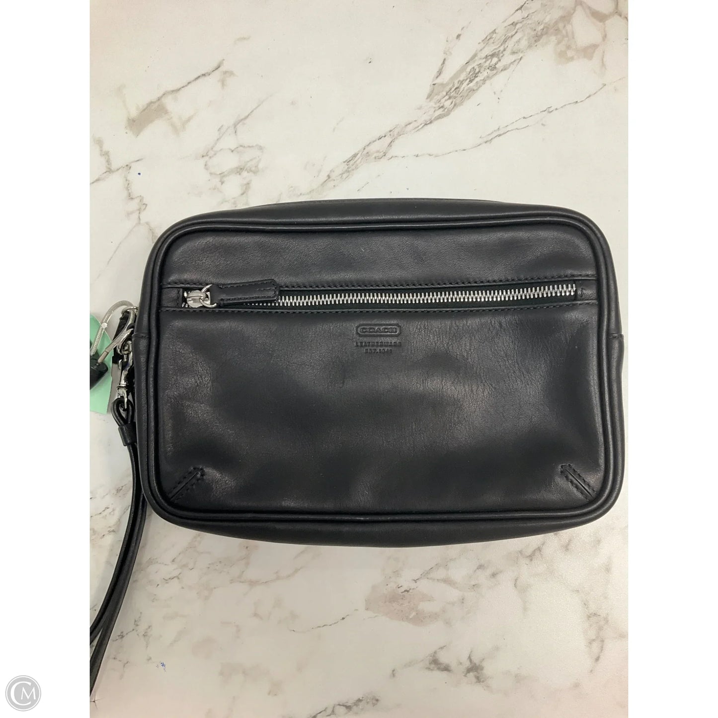 Makeup Bag Designer By Coach, Size: Large