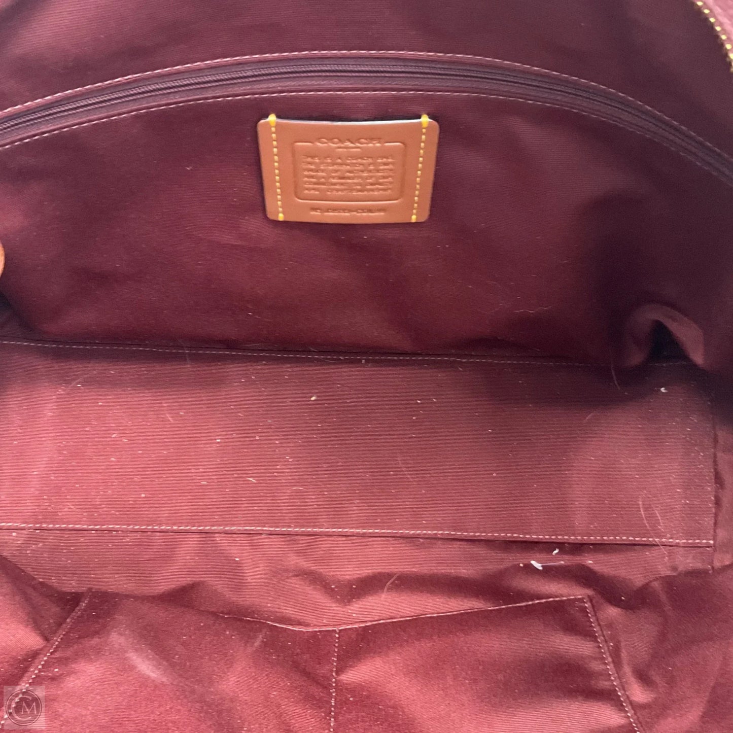 Handbag Designer By Coach, Size: Large