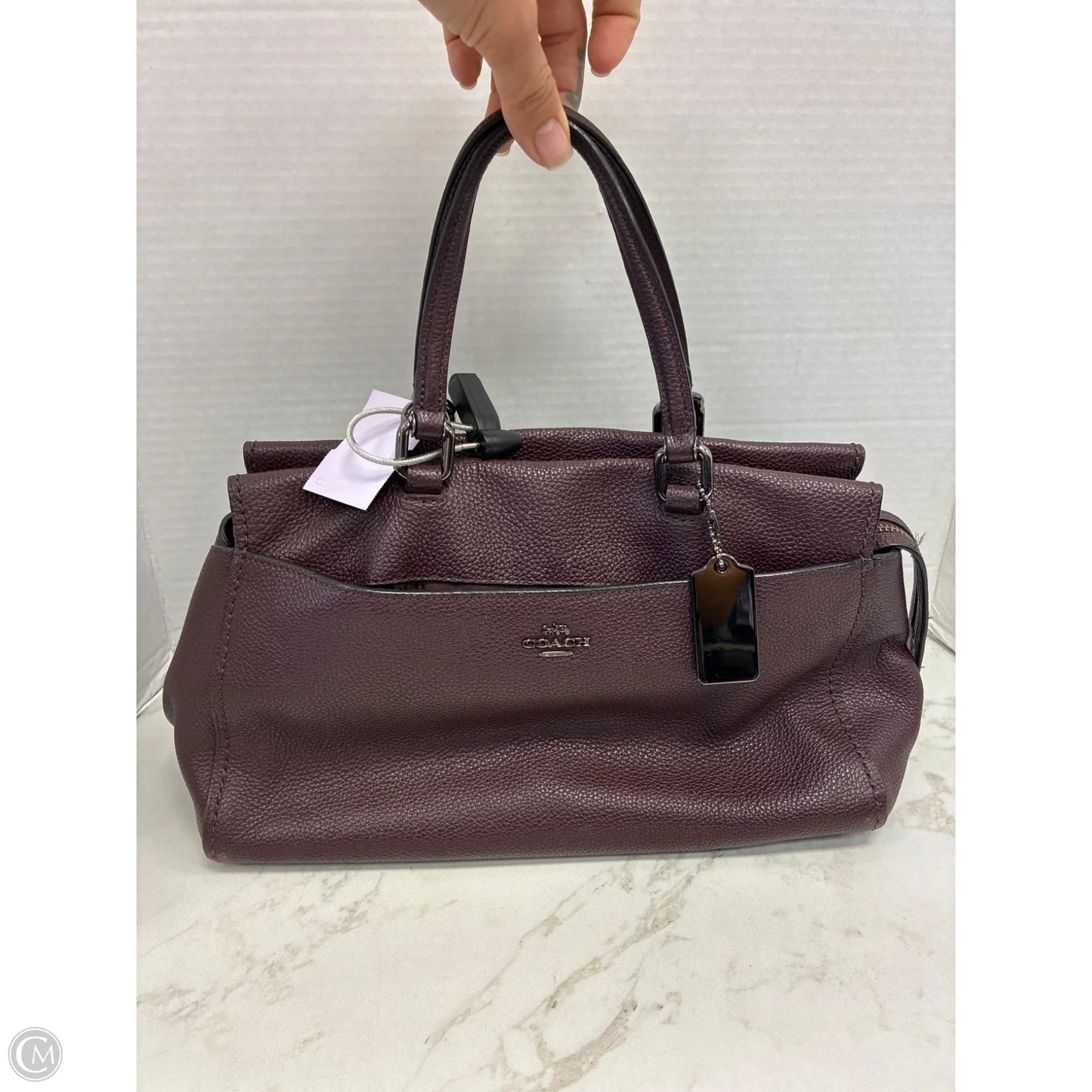 Handbag Designer By Coach, Size: Medium