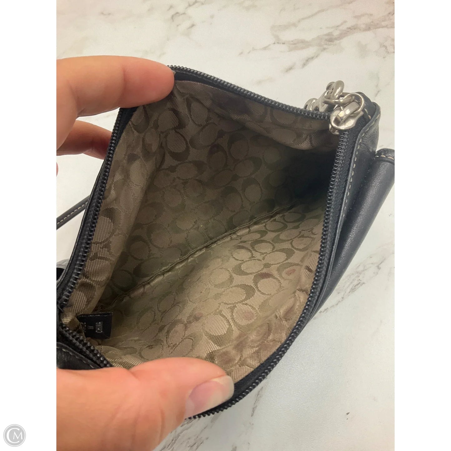 Wristlet Designer By Coach, Size: Large