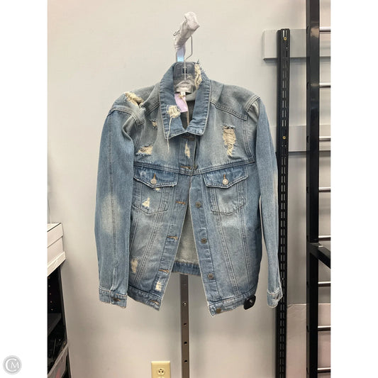 Jacket Denim By By Together In Blue Denim, Size: S