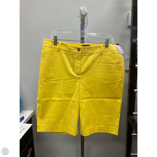 Shorts By Talbots In Yellow, Size: 10