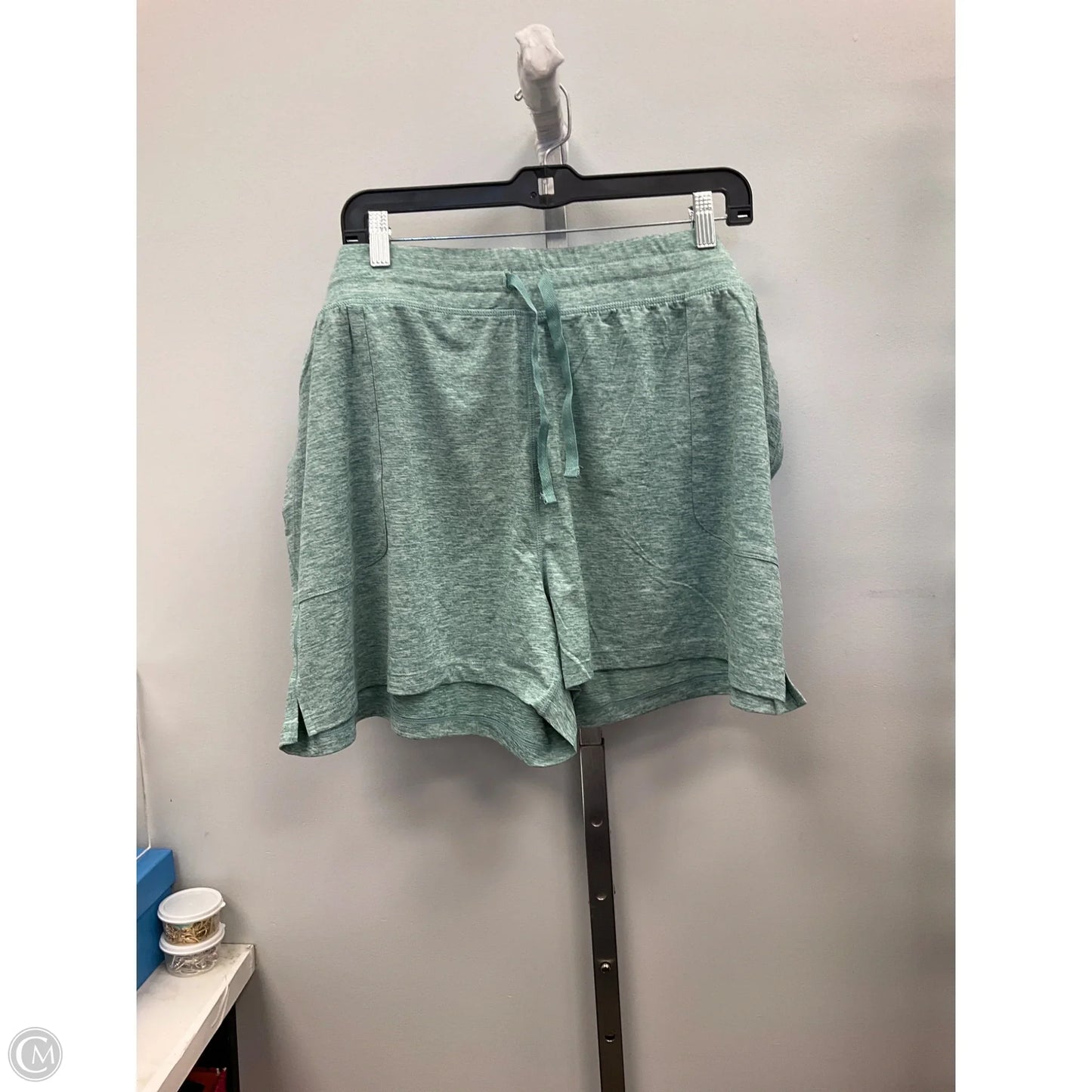 Athletic Shorts By 90 Degrees By Reflex In Green, Size: 3x