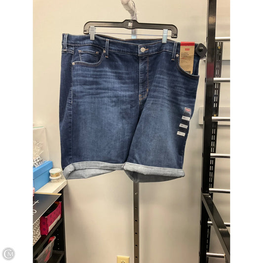Shorts By Levis In Blue Denim, Size: 24