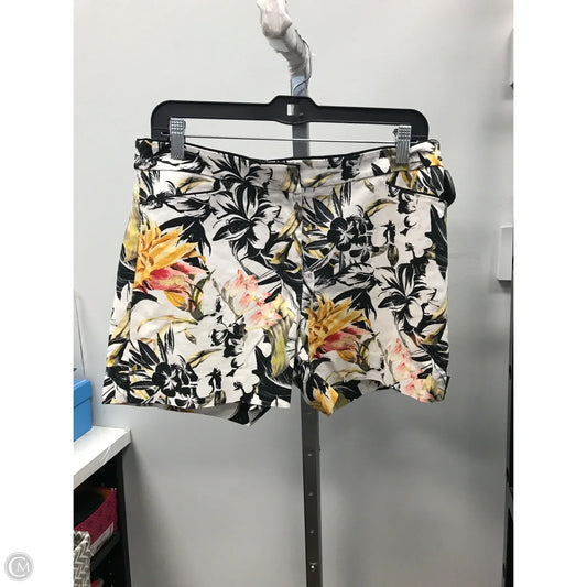 Shorts By White House Black Market In Floral Print, Size: 6