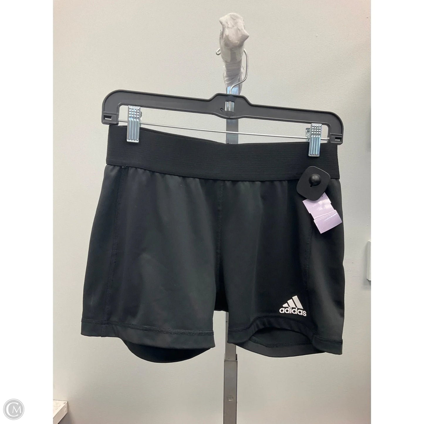 Athletic Shorts By Adidas In Black, Size: L