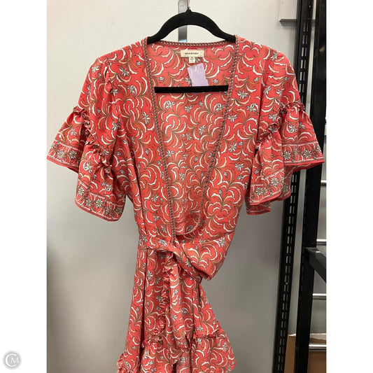 Dress Casual Short By Max Studio In Coral, Size: S