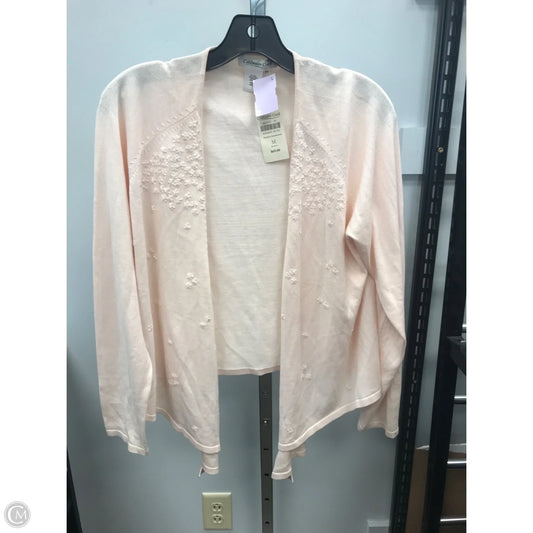 Cardigan By Coldwater Creek In Pink, Size: M