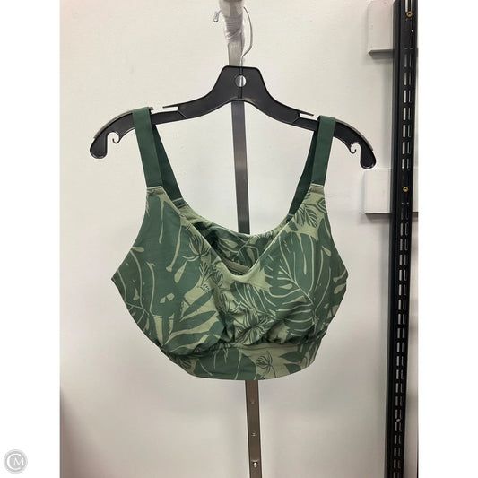 Athletic Bra By Offline In Green, Size: Xl