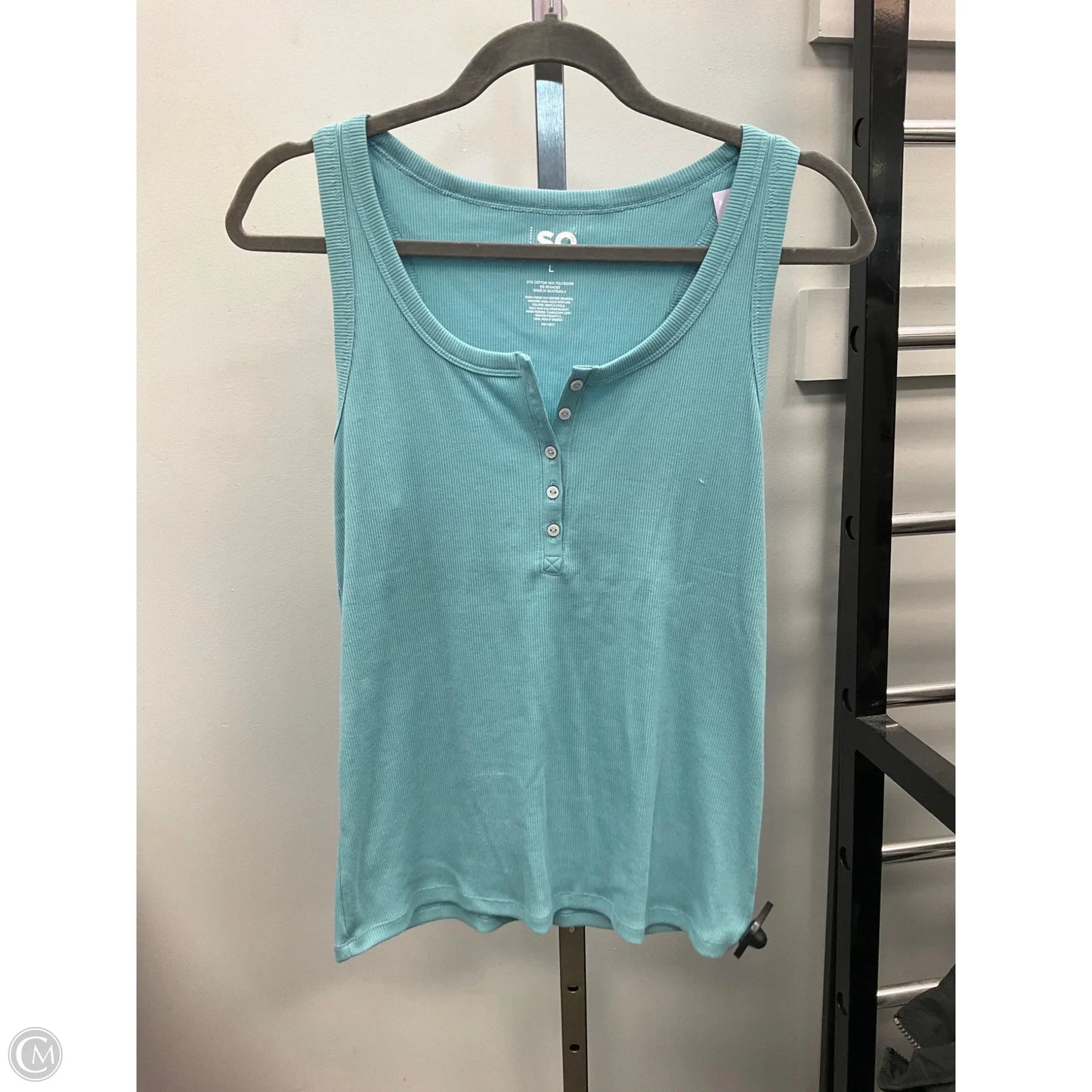 Tank Top By So In Blue, Size: L