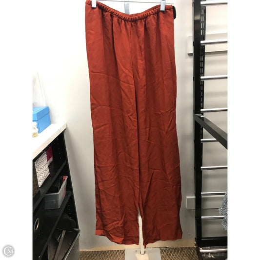 Pants Wide Leg By Zara In Copper, Size: M