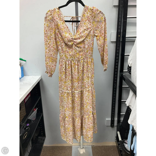 Dress Casual Midi By Sincerely Jules In Floral Print, Size: M