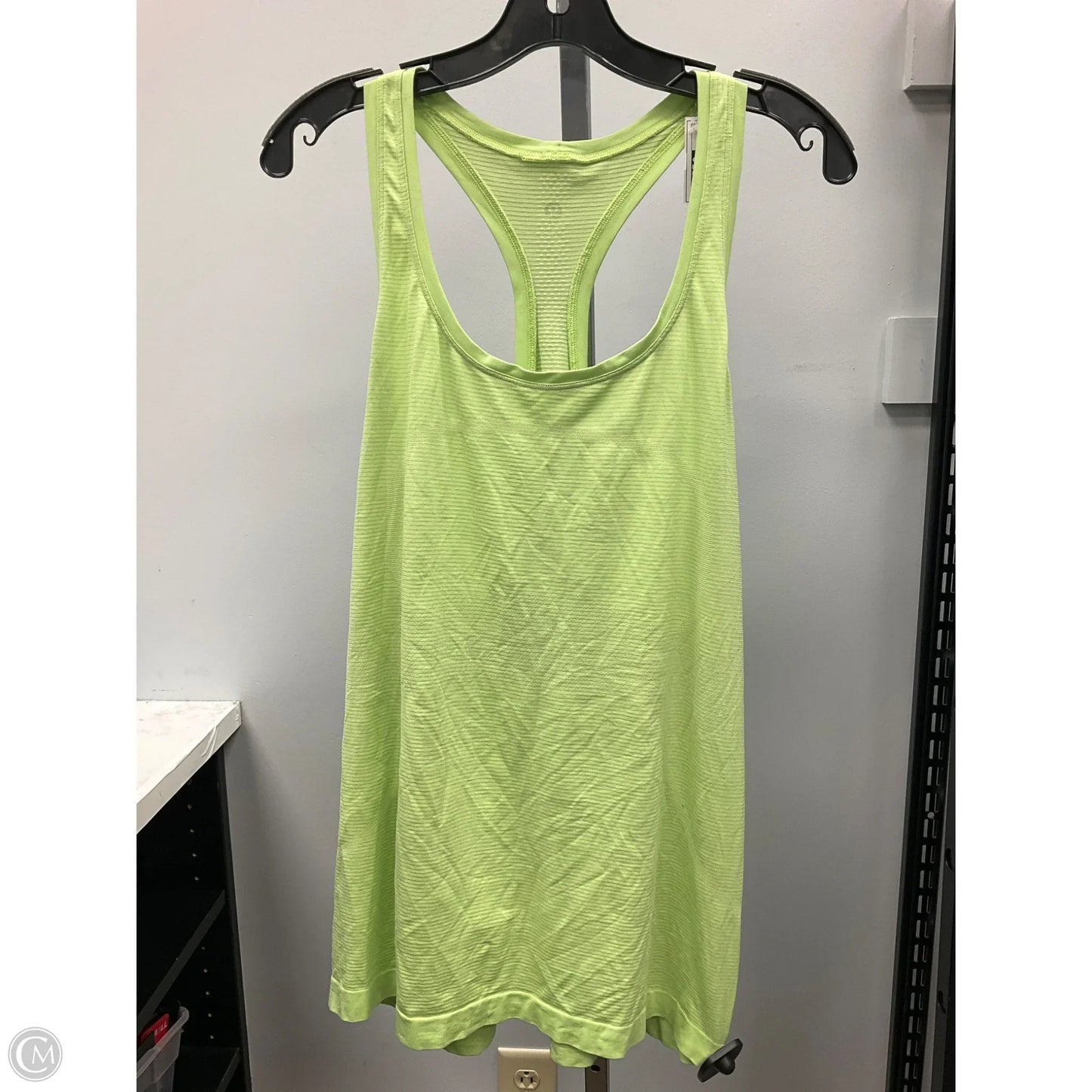 Athletic Tank Top By Lululemon In Green, Size: 18