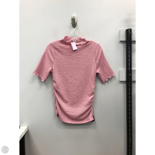 Top Short Sleeve By A New Day In Pink, Size: S
