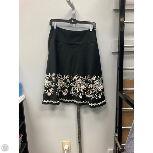 Skirt Mini & Short By White House Black Market In Black & Cream, Size: 6