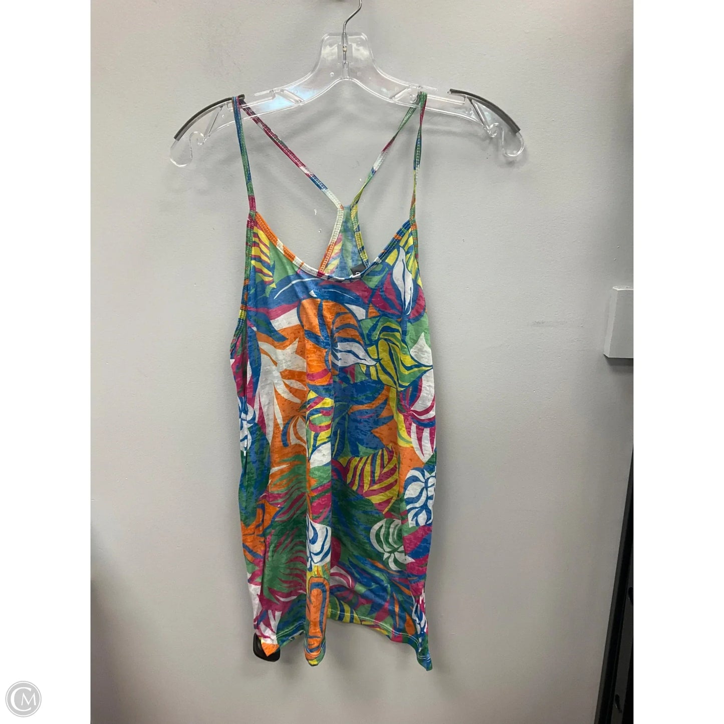 Tank Top By Dots In Tropical Print, Size: Xl