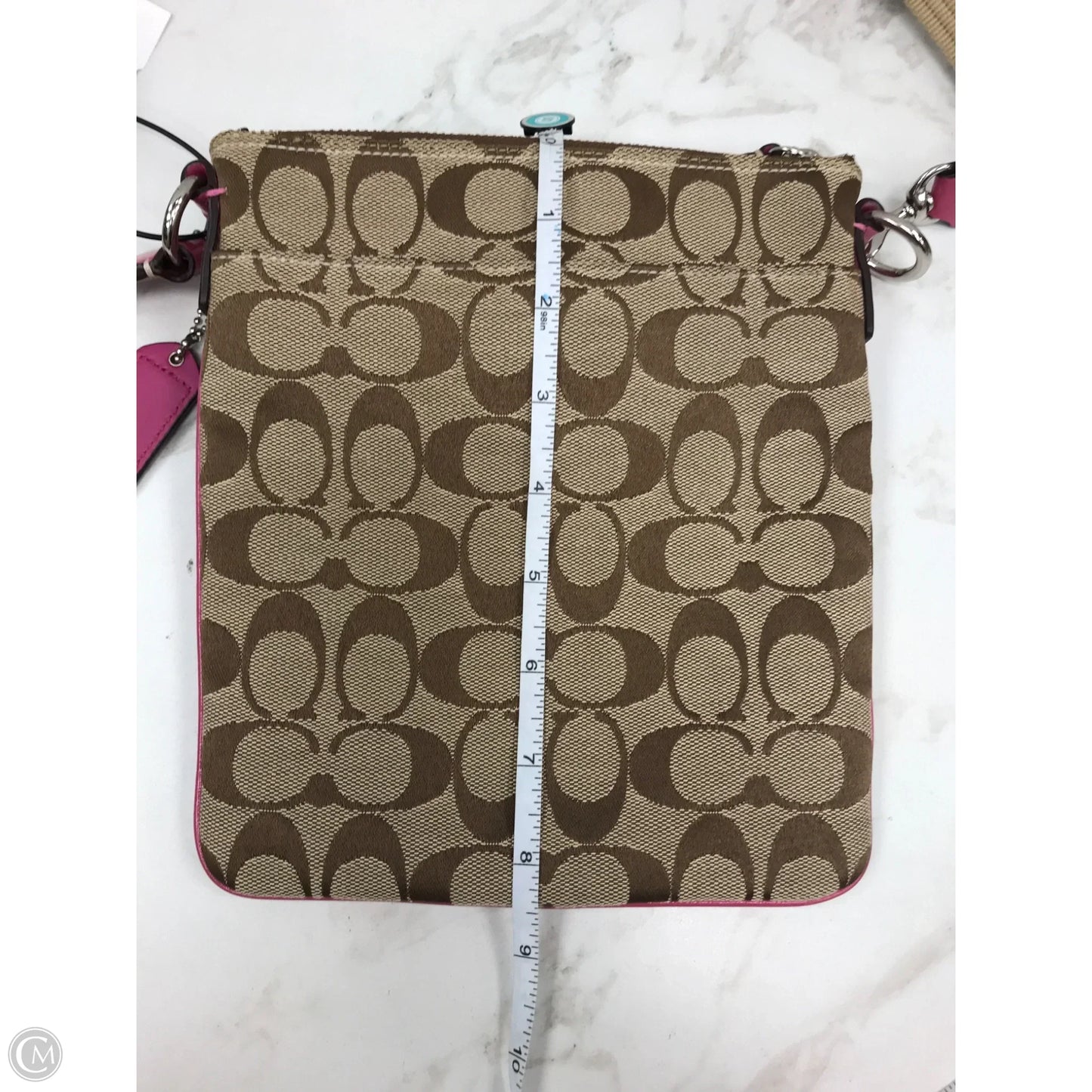 Crossbody Designer By Coach, Size: Medium