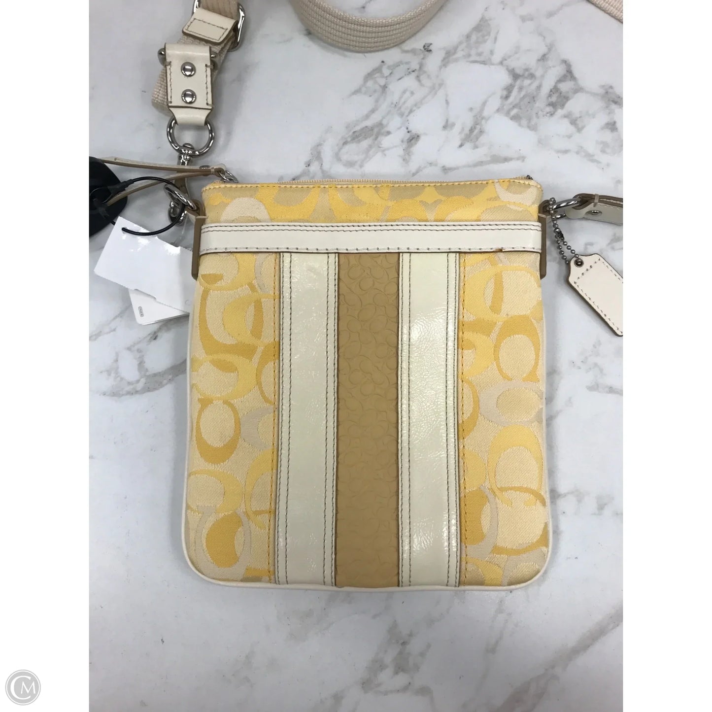 Crossbody Designer By Coach, Size: Medium