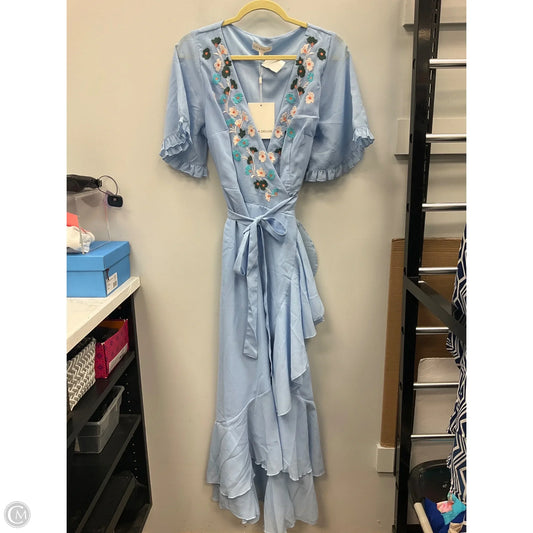 Dress Casual Maxi By Cmc In Blue, Size: 10