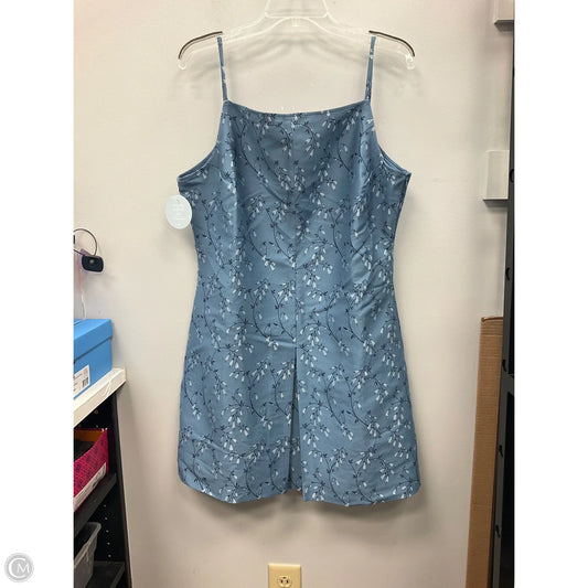 Dress Casual Short By Cmc In Blue, Size: Xl