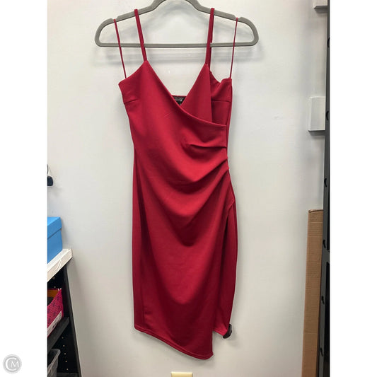 Dress Party Short By Streetwear Society In Red, Size: M