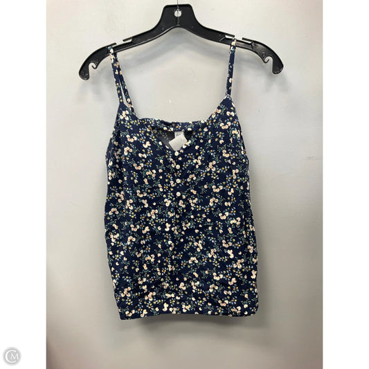 Top Sleeveless By Old Navy In Floral Print, Size: M