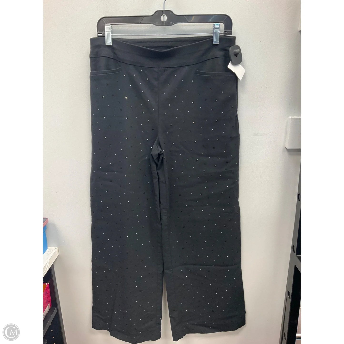 Pants Dress By Chicos In Black, Size: 6