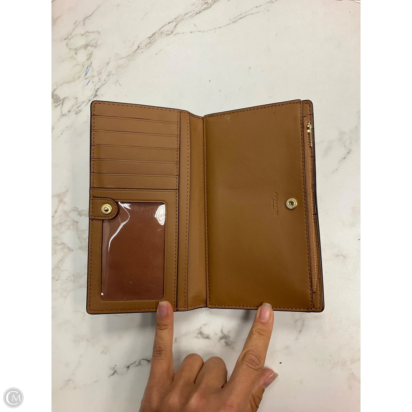 Wallet Designer By Coach, Size: Large
