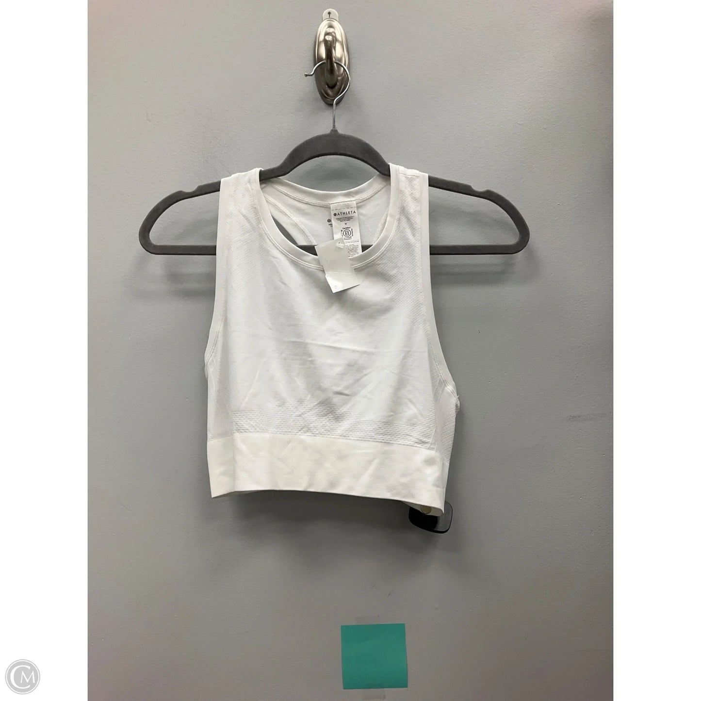 Athletic Tank Top By Athleta In White, Size: M