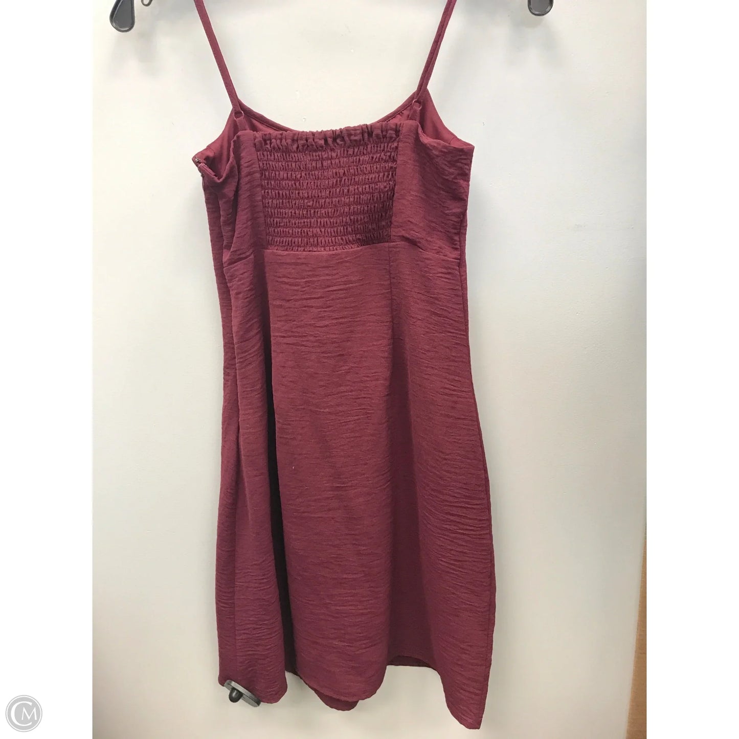 Dress Casual Short By Aeropostale In Maroon, Size: Xs