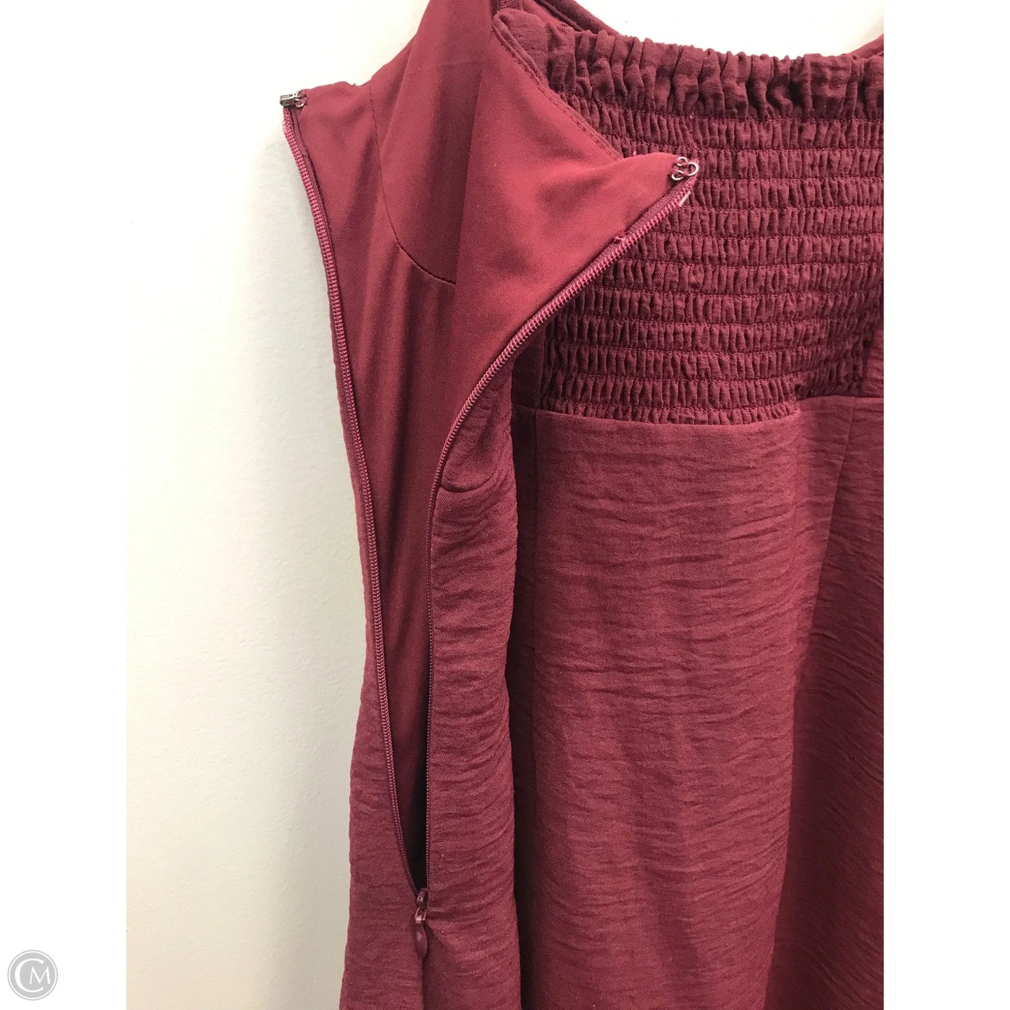 Dress Casual Short By Aeropostale In Maroon, Size: Xs