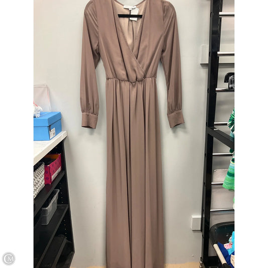 Dress Casual Maxi By Baltic Born In Taupe, Size: M