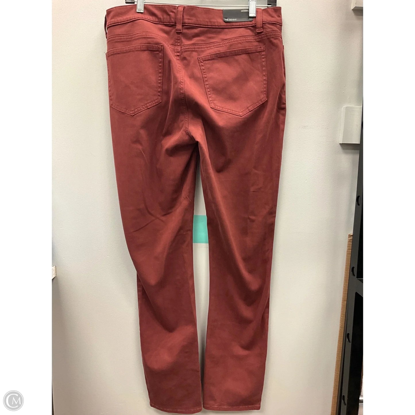 Jeans Jeggings By Ann Taylor In Brown, Size: 12