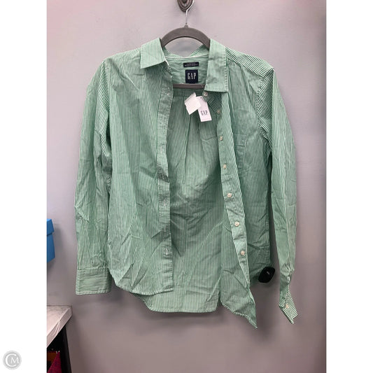 Top Long Sleeve By Gap In Striped Pattern, Size: Xs