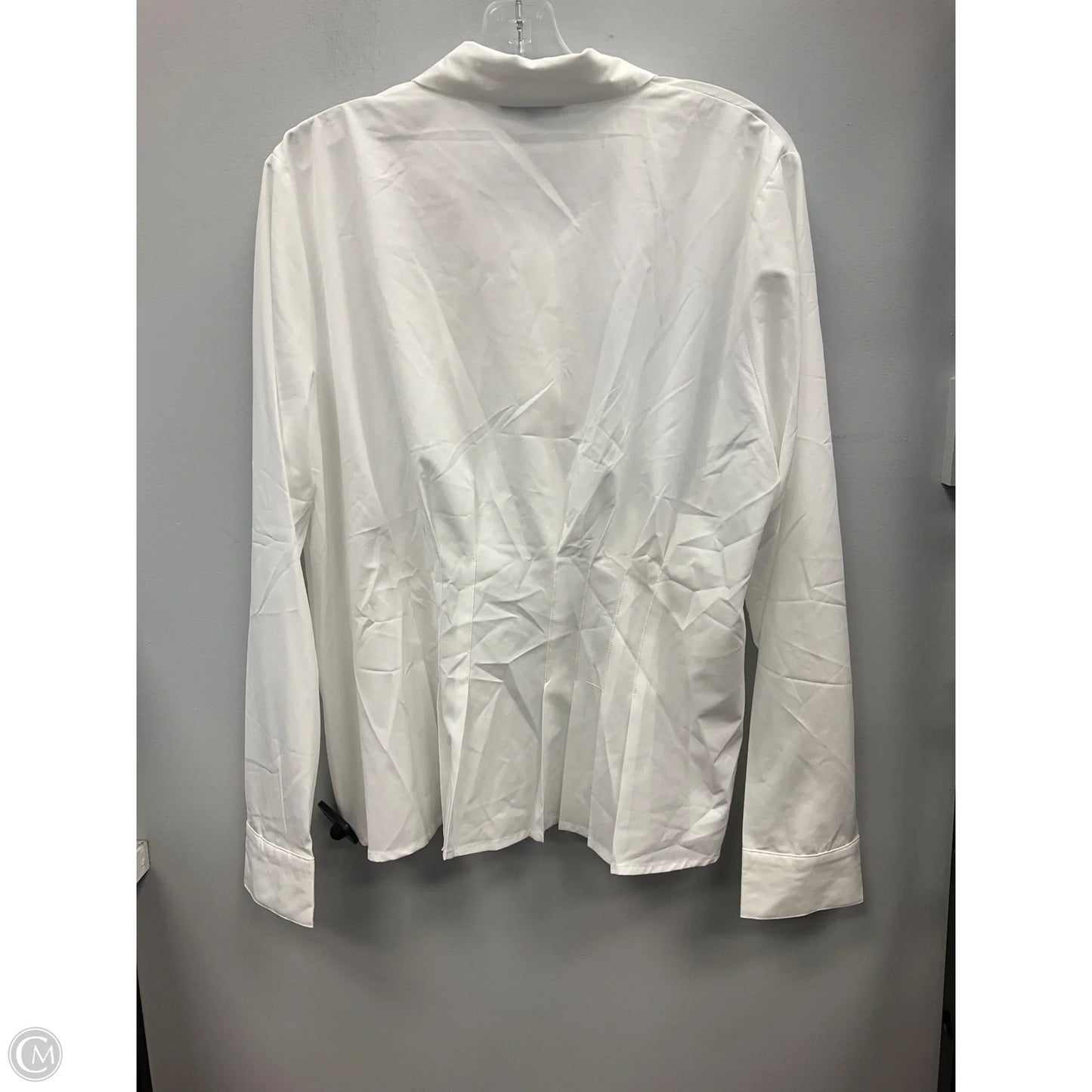 Top Long Sleeve By Modern Works In White, Size: Xl
