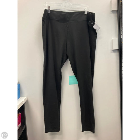 Pants Leggings By Sonoma In Black, Size: Xxl
