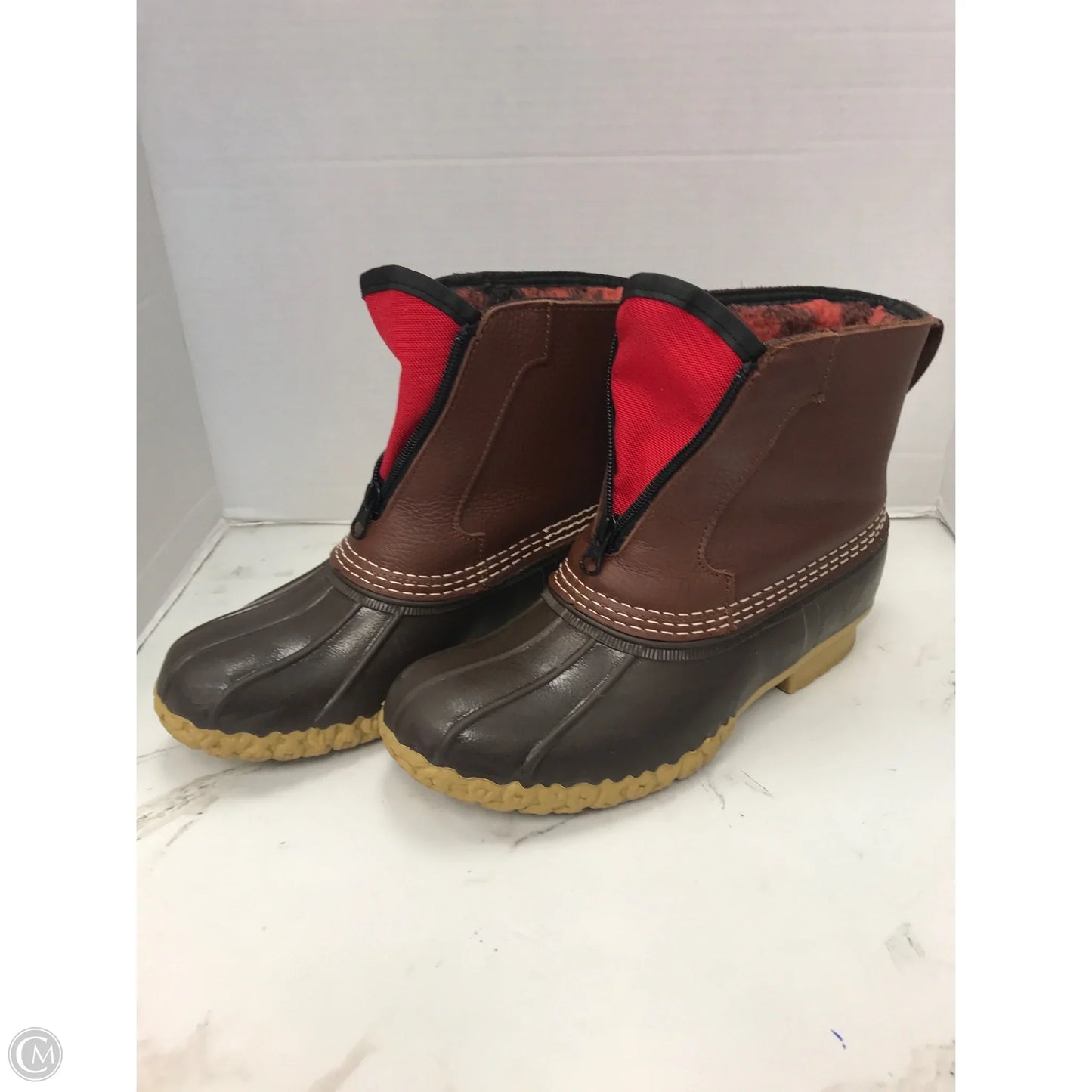 Boots Snow By L.l. Bean In Brown, Size: 8