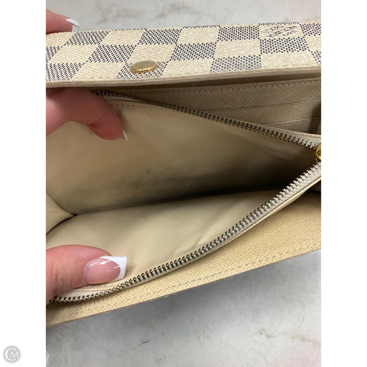 Wallet Luxury Designer By Louis Vuitton, Size: Large