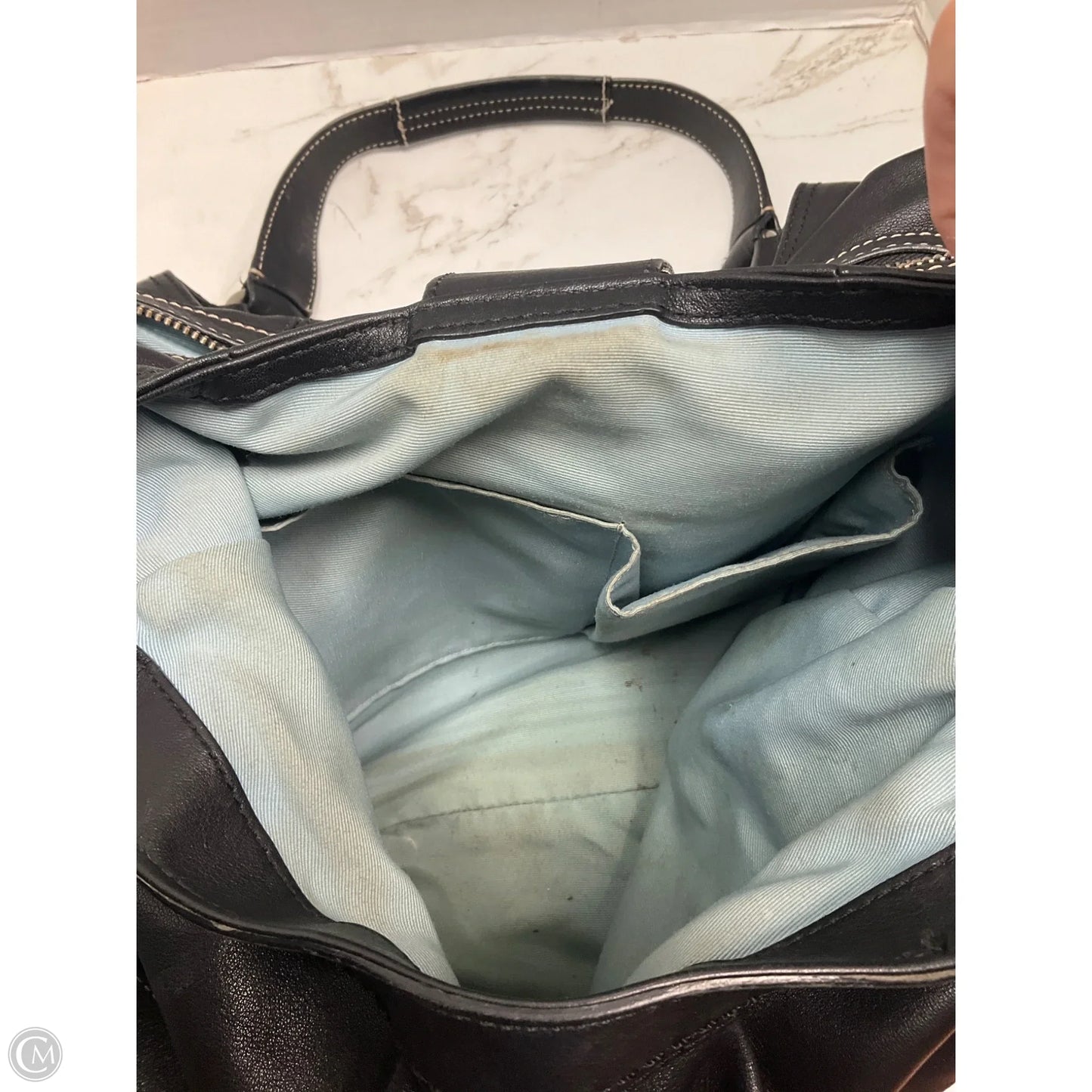 Handbag Designer By Coach, Size: Large