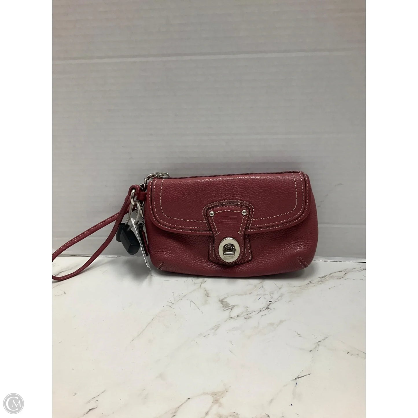 Wristlet Designer By Coach, Size: Large