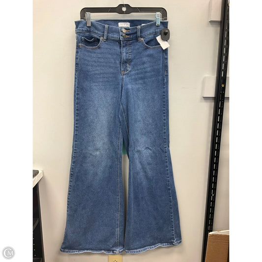 Jeans Wide Leg By Sofia By Sofia Vergara In Blue Denim, Size: 6